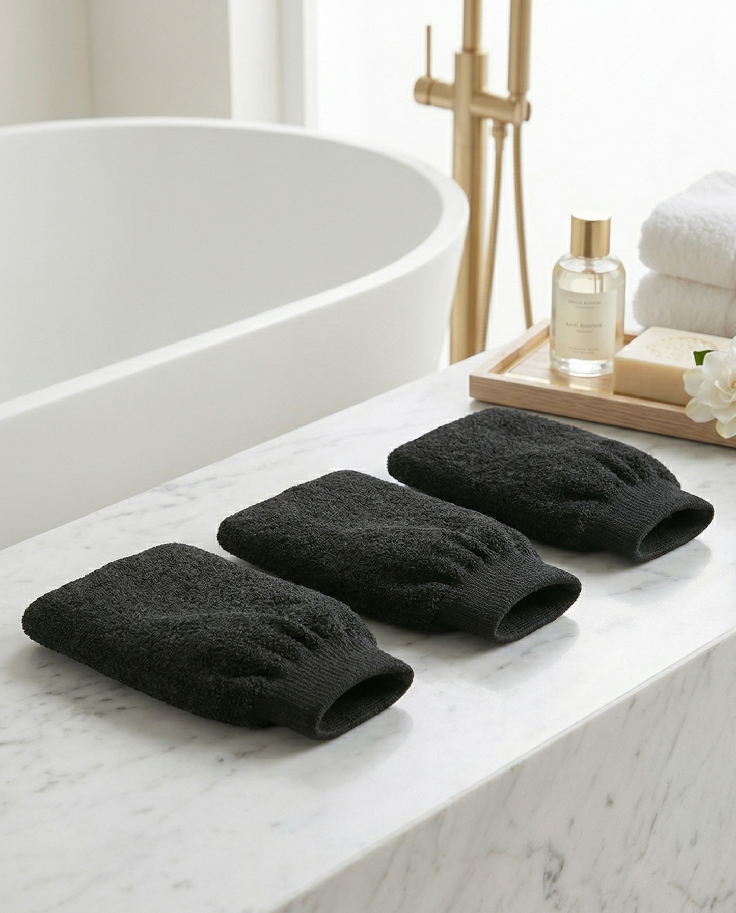 Trio Exfoliating Mitts