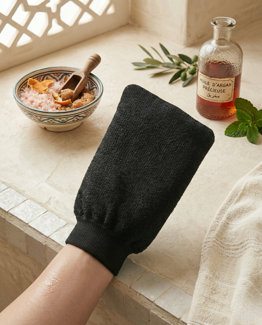 6 Moroccan Exfoliating Mitts