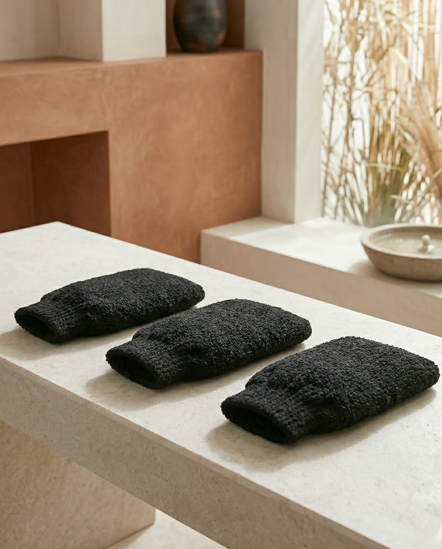 Trio Exfoliating Mitts