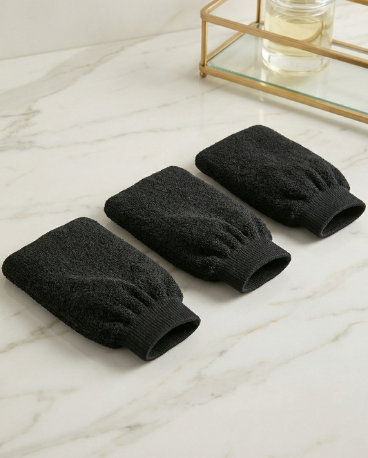 Trio Exfoliating Mitts